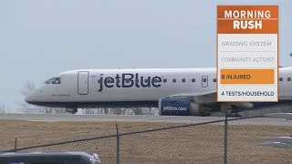 'Severe turbulence' on JetBlue flights injures 8 people, airline confirms