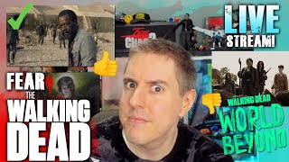 Fear The Walking Dead S6 Premiere Rocks & World Beyond is Awful Live Stream!!!