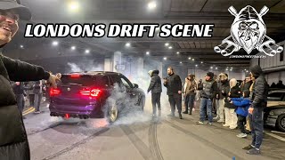 Crazy 2024 New Year's London Car Meet By @londonstreetracers 💨