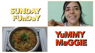 Sunday With Humari Yummy Maggie🍝🍝