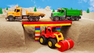 Mega RC Trucks RC Heavy Haulage Transport RC Volvo Lesu BL71 RC Wheel Loader Dozer | Mega Trucks