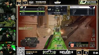 Scump \u0026 Methodz Rage at OpTic's 3-0 Loss to Rokkr 😡