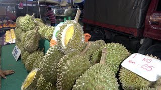 Malaysia DURIANS  - Tembaga durian -  Street Food