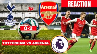 Tottenham vs Arsenal 0-2 Live Stream Premier league Football EPL Match Commentary Highlights Gunners