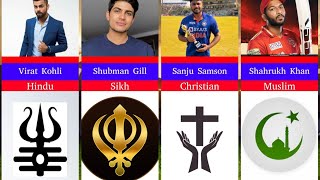 Religion of India cricket team 2023. Indianfamous cricketer religion. Hindu, Muslim,Sikh,Christian