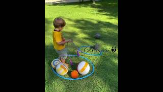 HULA HOOP LASSO GAME🏀 - Montessori Activities