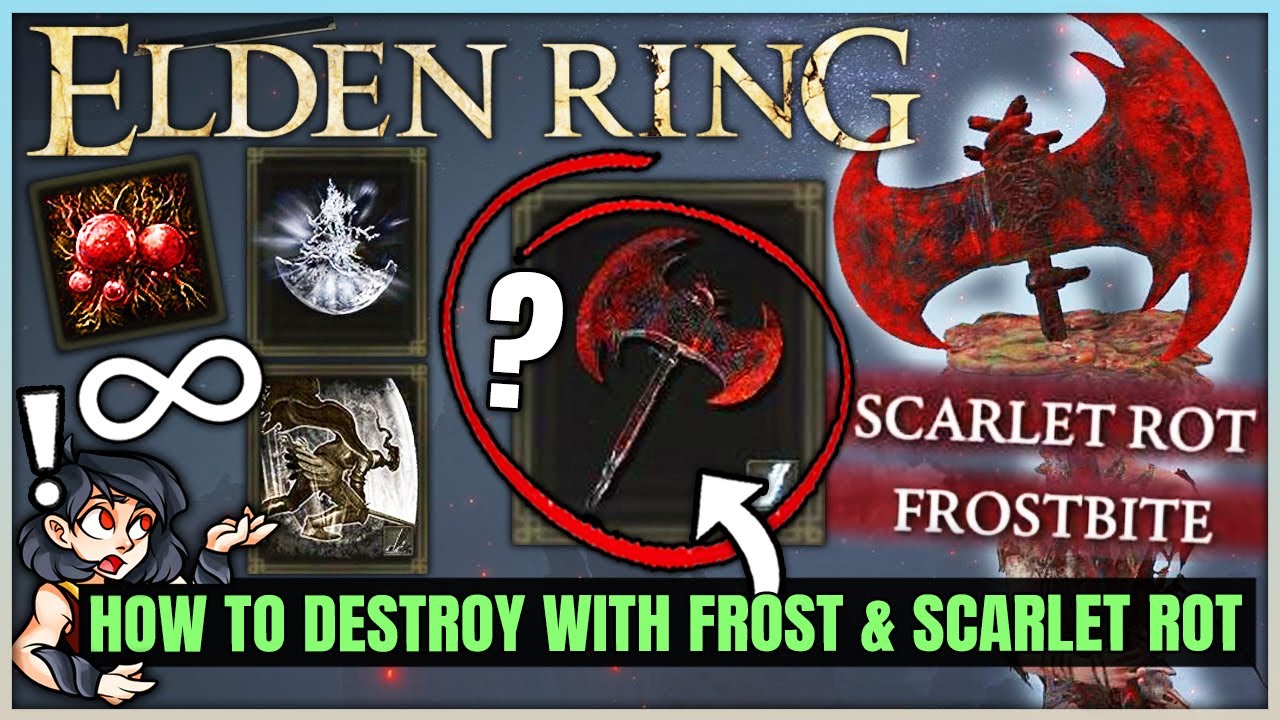 This New Colossal Rot & Ash of War Combo is INCREDIBLE - Best Frost Rot Weapon Build - Elden Ring!