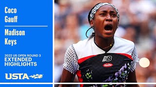 Coco Gauff vs. Madison Keys Extended Highlights | 2022 US Open Round 3