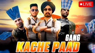 KACHE PAAD GANG IS HERE | BGMI  LIVE | SANxYT