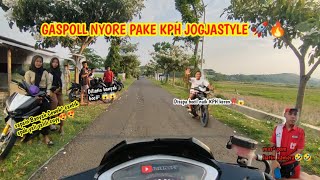 TES MESIN KPH JOGJASTYLE SAMBIL NYORE‼️AUTO BANYAK YANG LIATIN😱#kphgank #suprabapak #racing #boreup