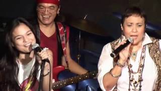 Laguna (Sampaguita) with a singer Julia and Friction Band