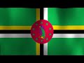 national anthem of dominica 4k isle of beauty hymne national de la dominique 4k