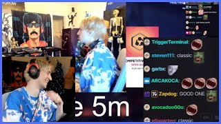 xQc reacts to Donos during Adept argument
