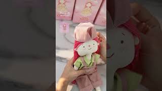 Unbox Blindbox bé búp bê vải thủ công có tên Bé Bông của Tiệm Tạp Hoá Nhà May (Phần 1)