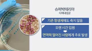 [단독] 국내 슈퍼박테리아 심각…두달새 1천600건 보고 / 연합뉴스TV (YonhapnewsTV)