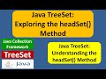 Java TreeSet Tutorial: Exploring the headSet() Method | Java Collection Framework