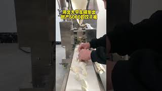 #饺子机 #全自动饺子机#food 人工包饺子太累用它 时产6000个