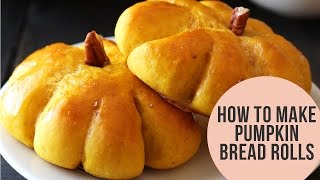 How to Make Pumpkin Bread Rolls (TONS of bread baking tips!)