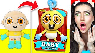 MAKING *NEW* Poppy Playtime DIY TOYS!? (BABY LONG LEGS, BOOGIE BOT, DADDY, & MORE!)