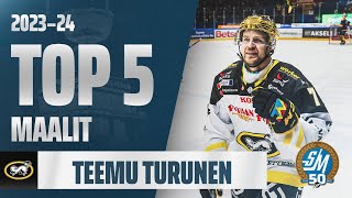 Teemu Turusen TOP 5 -maalit kaudella 2023-24!