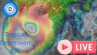 LIVE - Tropical Depression 09L a Major Threat to Florida