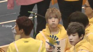 Fancam 120108 Teen Top \u0026 Andy @ Idol Athletics Championship