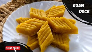 Goan Doce Recipe | Christmas Sweet | Goan Chana Doce Recipe | Goan Christmas Recipes ~ Silver Spoon