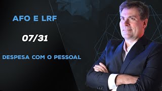 Despesa com Pessoal | Art 169 CF-88 - aula 07/31 - Luiz Antônio de Carvalho
