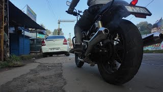 4k | Relaxing Motorcycle Ride | Interceptor 650 twin