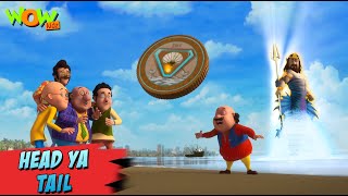 Motu Patlu New Episodes 2022 | Head or Tail | Funny Hindi Cartoon Kahani | Wow Kidz | #spot