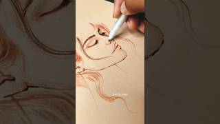 Drawing a Beautiful Girl | Step-by-Step Tutorial#art #drawing #sketch #girl