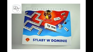 GRA EDUKACYJNA SYLABY W DOMINIE - Recenzja