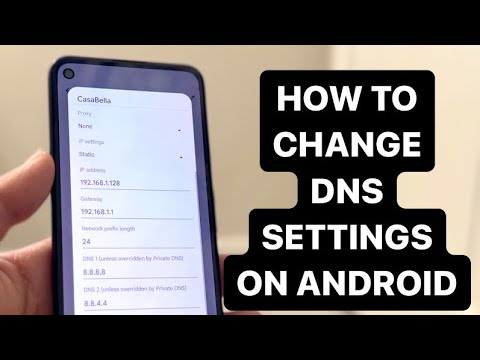 How To Change Dns Settings On Android 2024 Youtube