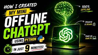 Build Your Own Mini Offline ChatGPT with Python in 9 Minutes (No talking only coding)