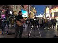 Leonard Cohen, Hallelujah - busking in the streets of London (cover by @leirevevo3749 )