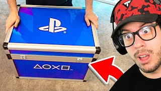 PlayStation Sent Me THIS *HUGE* Box! (Fortnite Challenge)