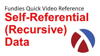 Self-Referential (Recursive Data) | Fundies Quick Video Reference