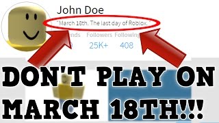 John Doe Is Gonna Hack Us Fake Roblox John Doe - 
