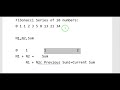 04 Write a java program to print fibonacci series using loops