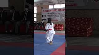 Kata Gojushiho Sho (Shito Ryu)  21st Delhi State Karate Championship 2021 Part 2 #shorts #wkf #india