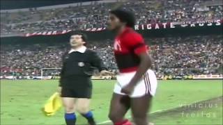 Peu, atacante e meia do Flamengo entre 1981 e 1983