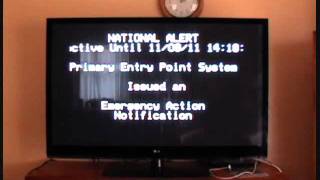 National Emergency Alert System Test November 9th, 2011