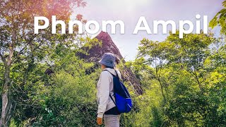 ភ្នំអំពិលខេត្តសៀមរាប| Hiking Phnom Ampil for lunch| Vlog #13