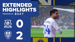 Extended highlights: Plymouth Argyle 0-2 Leeds United | EFL Championship