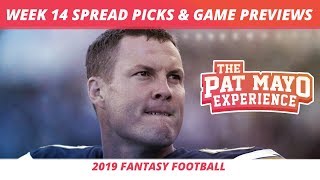2019 Fantasy Football — Week 14 Spread Picks, Game Previews, NFL Predictions, Christmas Party Tips