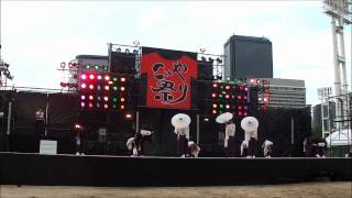 京都よさこい連「心粋」　こいやまつり２０１２　メイン会場