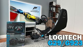 Forza Motorsport with Logitech G29/G923 + Driving Force Shifter | Does it work!?