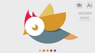 How to design a logo with golden Ratio | Adobe Illustrator Tutorial 2020