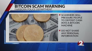 Bitcoin scam warning