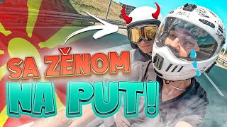 Sa ŽENOM na PUT!!! (put motorom do Grčke) Deo 1